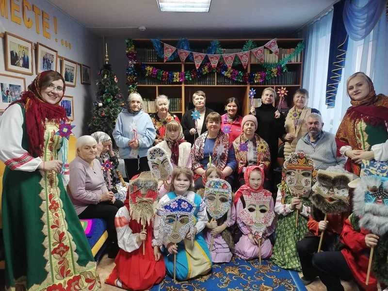 Святочные мероприятия в отделении 