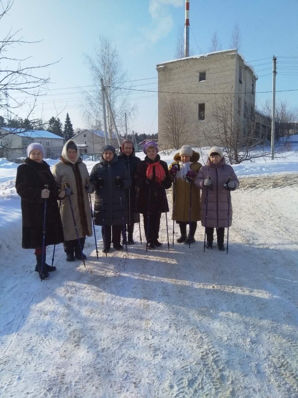 Скандинавская ходьба в ОДП