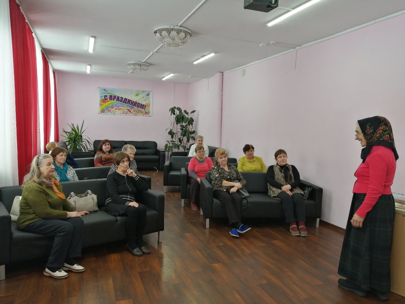 Беседа с работником церкви в ОДП