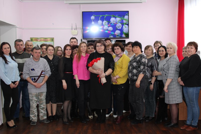Поздравление с Международным женским днем