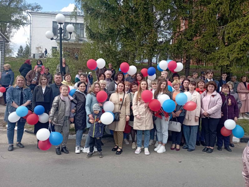 Участие в Митинге, посвященном 78-й годовщине Победы в ВОВ