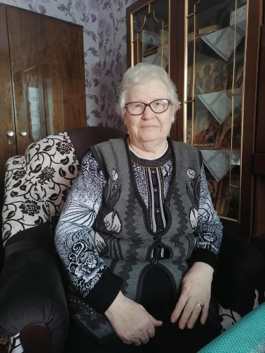 Поздравление жительницы отделения