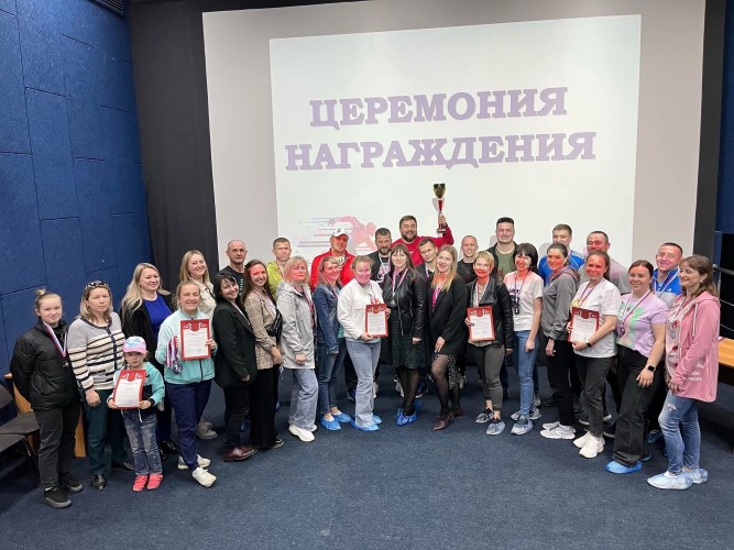 Церемония награждение по итогам Спартакиады
