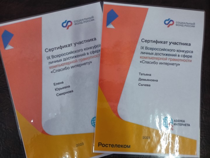 Участие в IX Всероссийском конкурсе личных достижений в сфере компьютерной грамотности