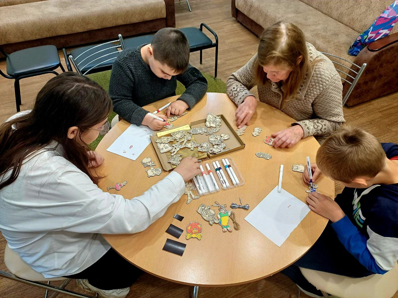  Встреча детей из кружка 