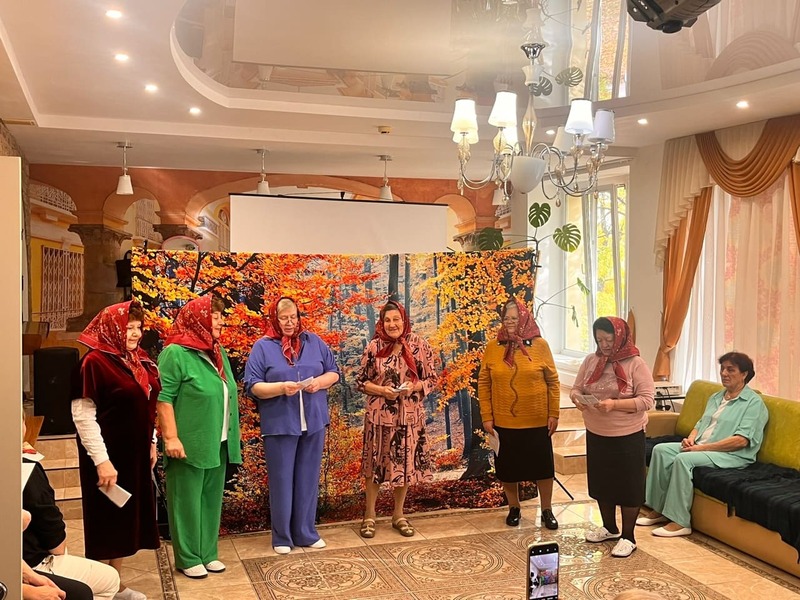 Праздничный концерт «Главное душой не стареть» в рамках декады пожилого человека! 