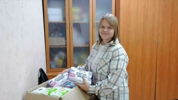 Сбор гуманитарной помощи 