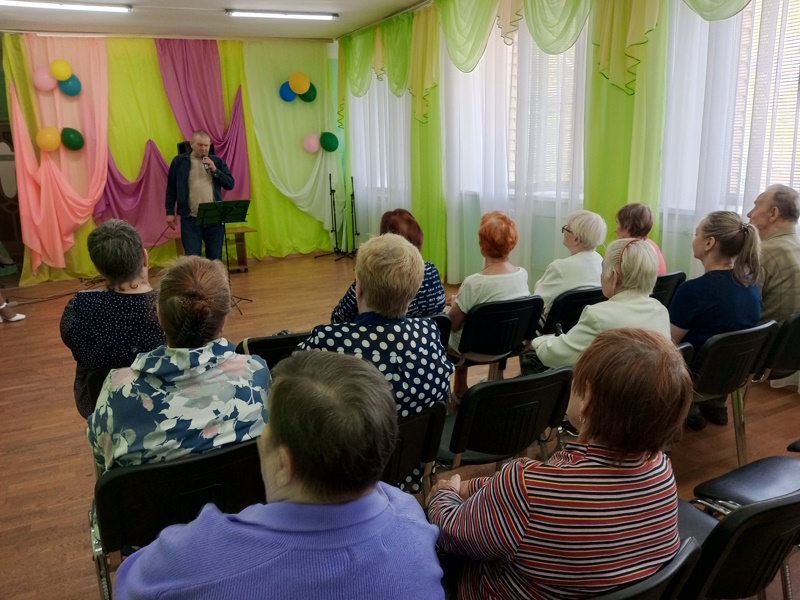 Выступление артистов вокальной студии «Юнона» в ОДП.