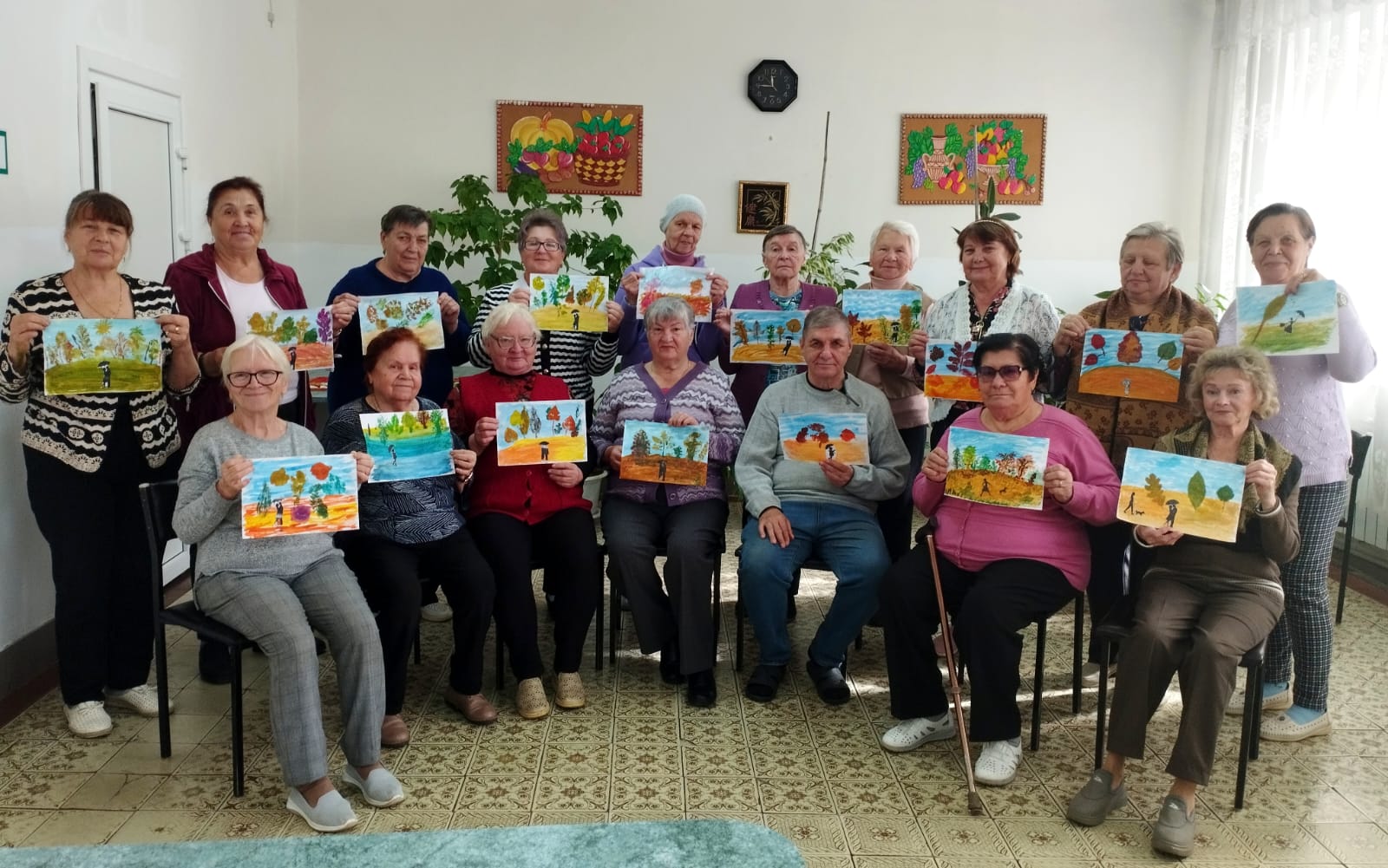 Арт-терапия «Осенние мотивы»